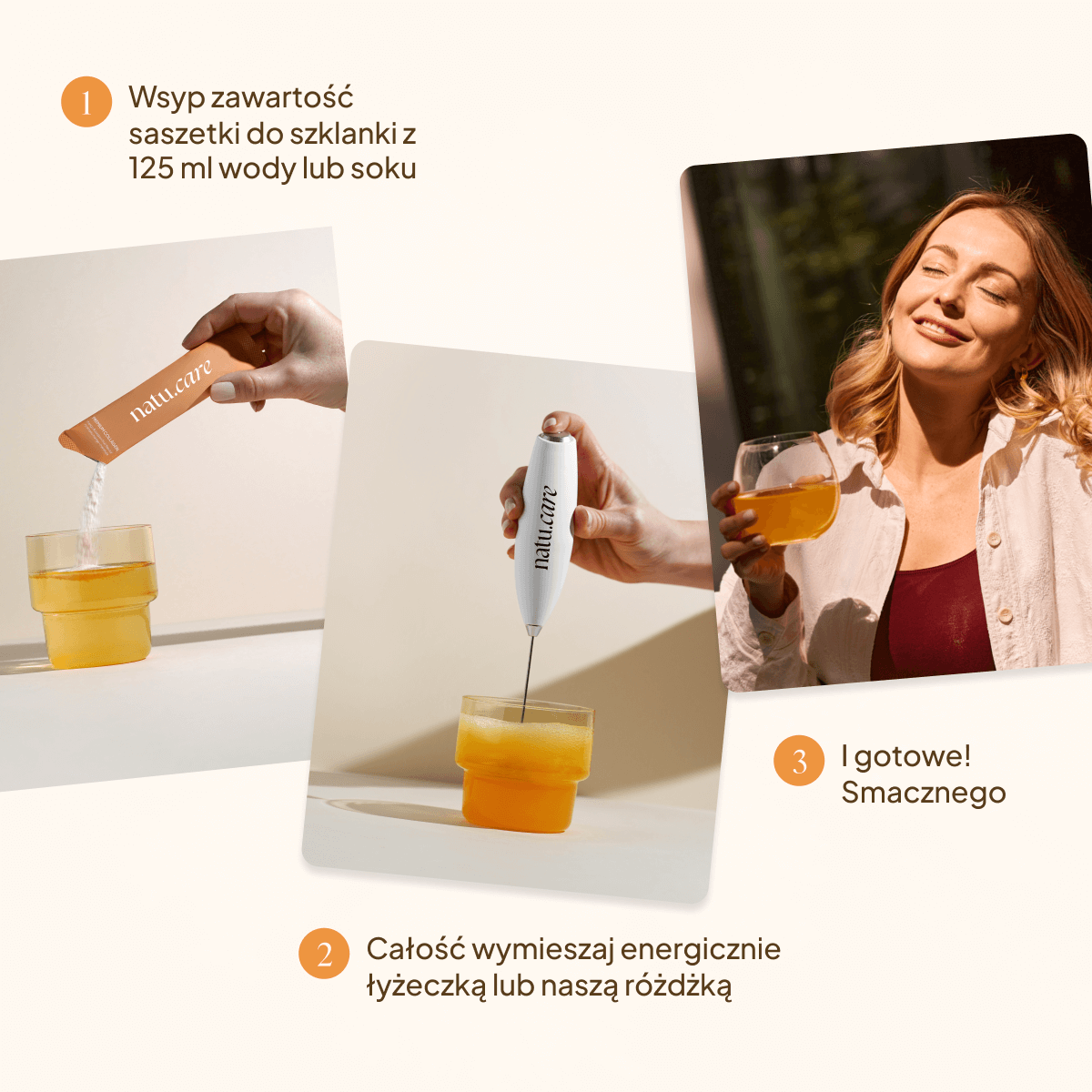 Kolagen Premium 5000 mg, mango-marakuja: tester 3 saszetki