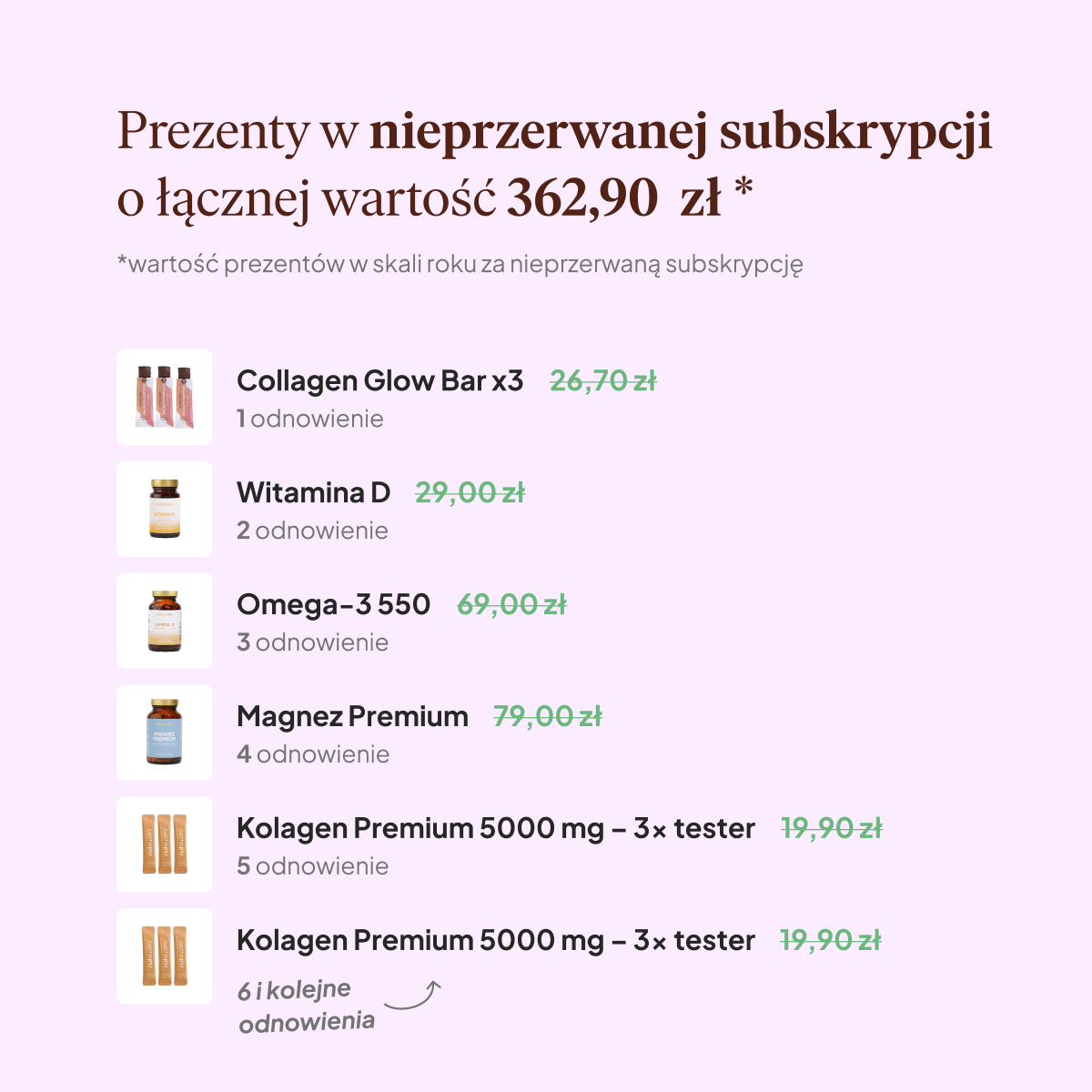 Kolagen Premium Shot 10000 mg, owoce leśne (15 shotów)