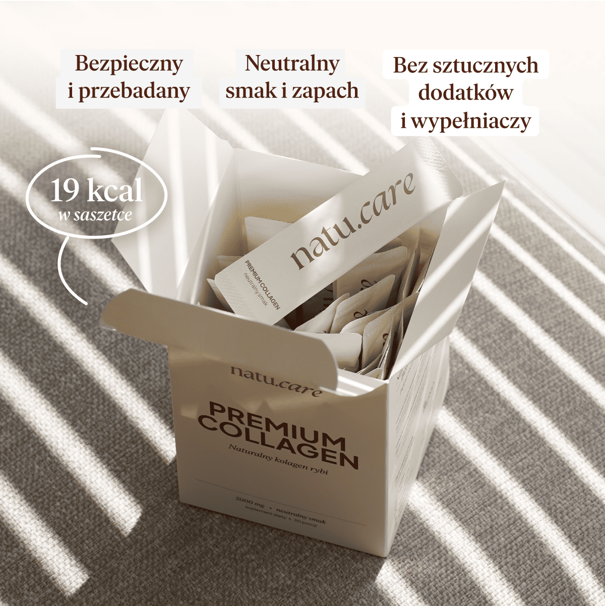 Kolagen Premium 5000 mg, bezsmakowy