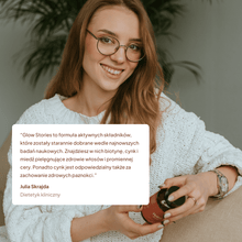 Collagen Booster Glow Stories: Skóra, włosy, paznokcie
