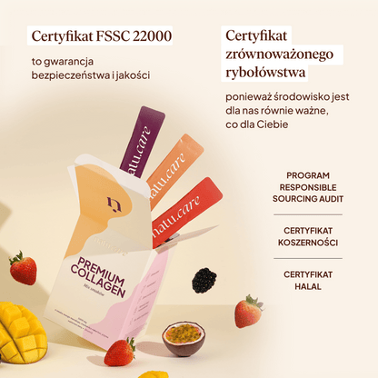 Kolagen Premium 5000 mg, Mix 3 Smaków