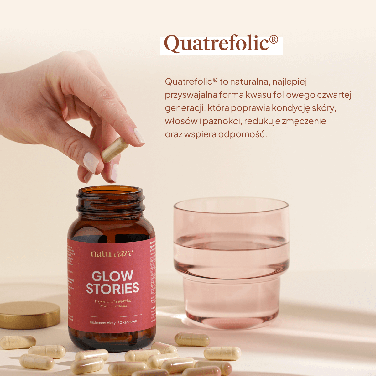 Collagen Booster Glow Stories: Skóra, włosy, paznokcie