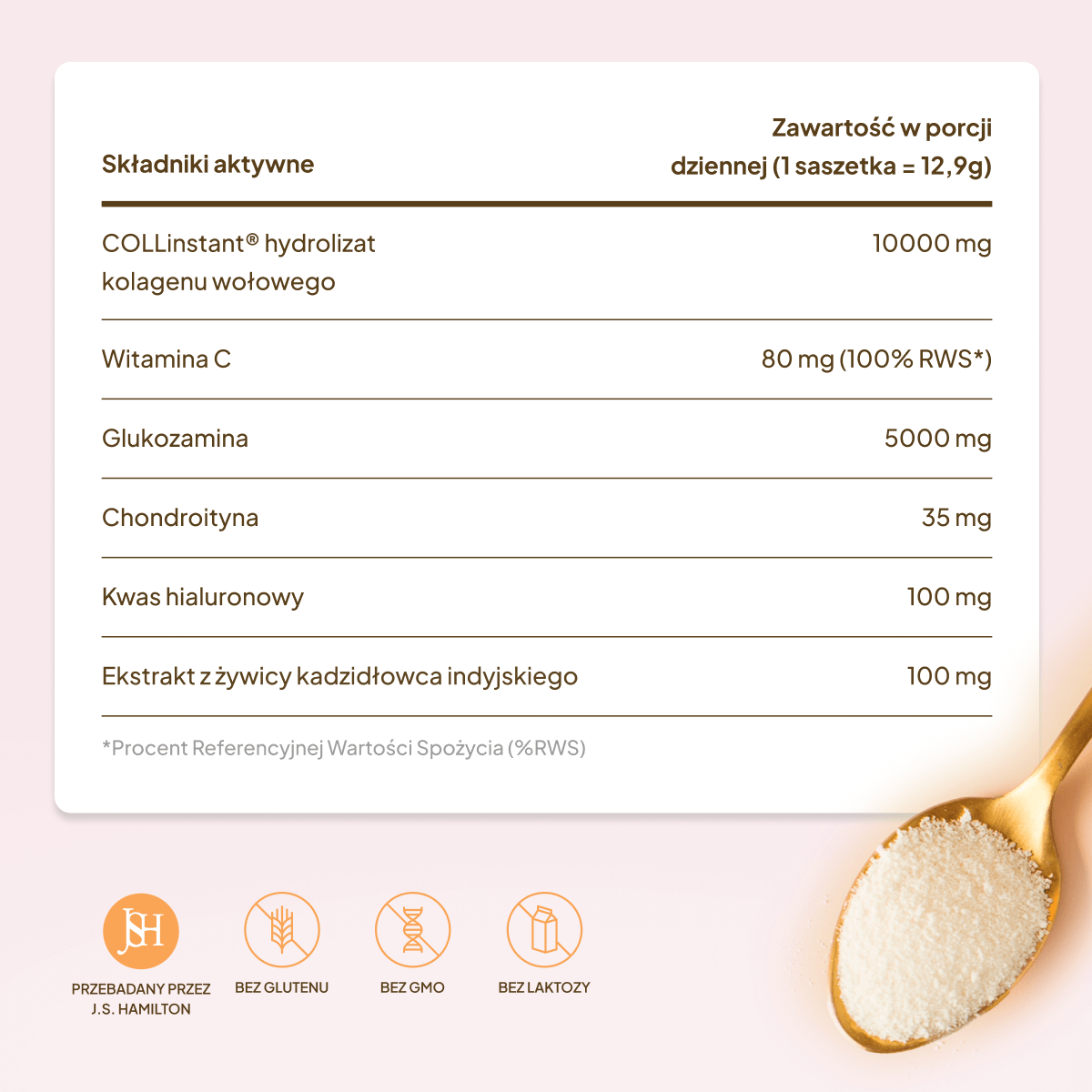 Kolagen Premium Sport 10000 mg, wiśnia