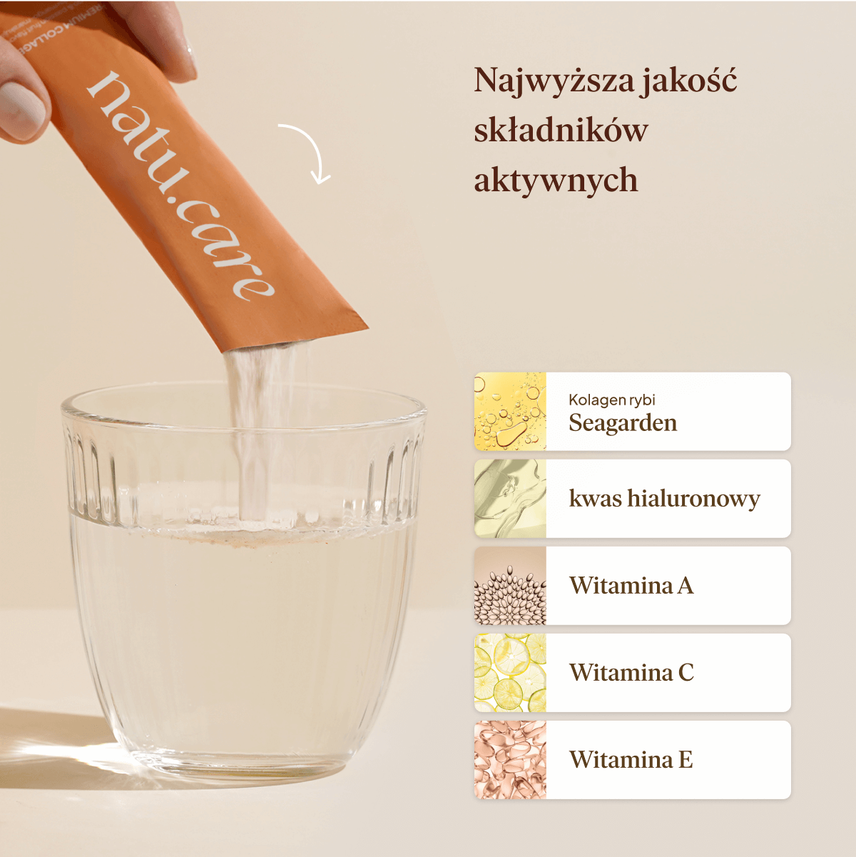 Kolagen Premium 5000 mg, mango-marakuja: 7 saszetek