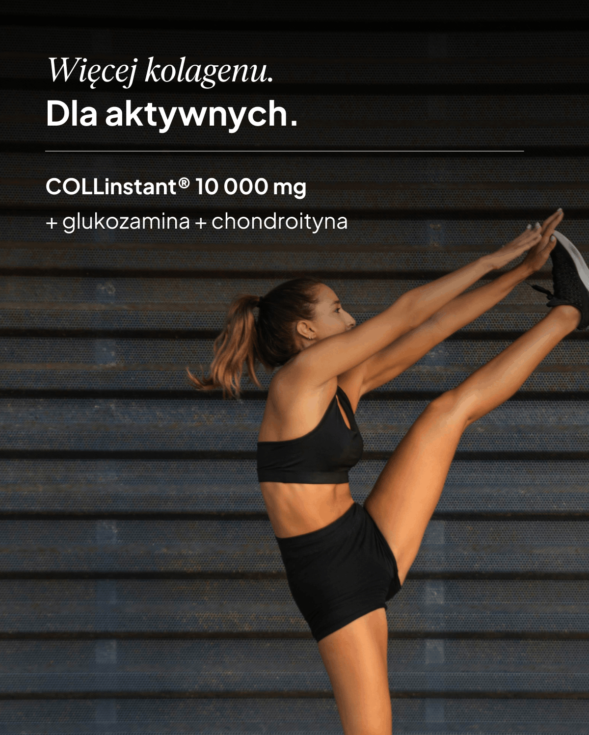 Kolagen Premium Sport Wołowy 10000 mg, wiśnia - 3 miesięczna kuracja