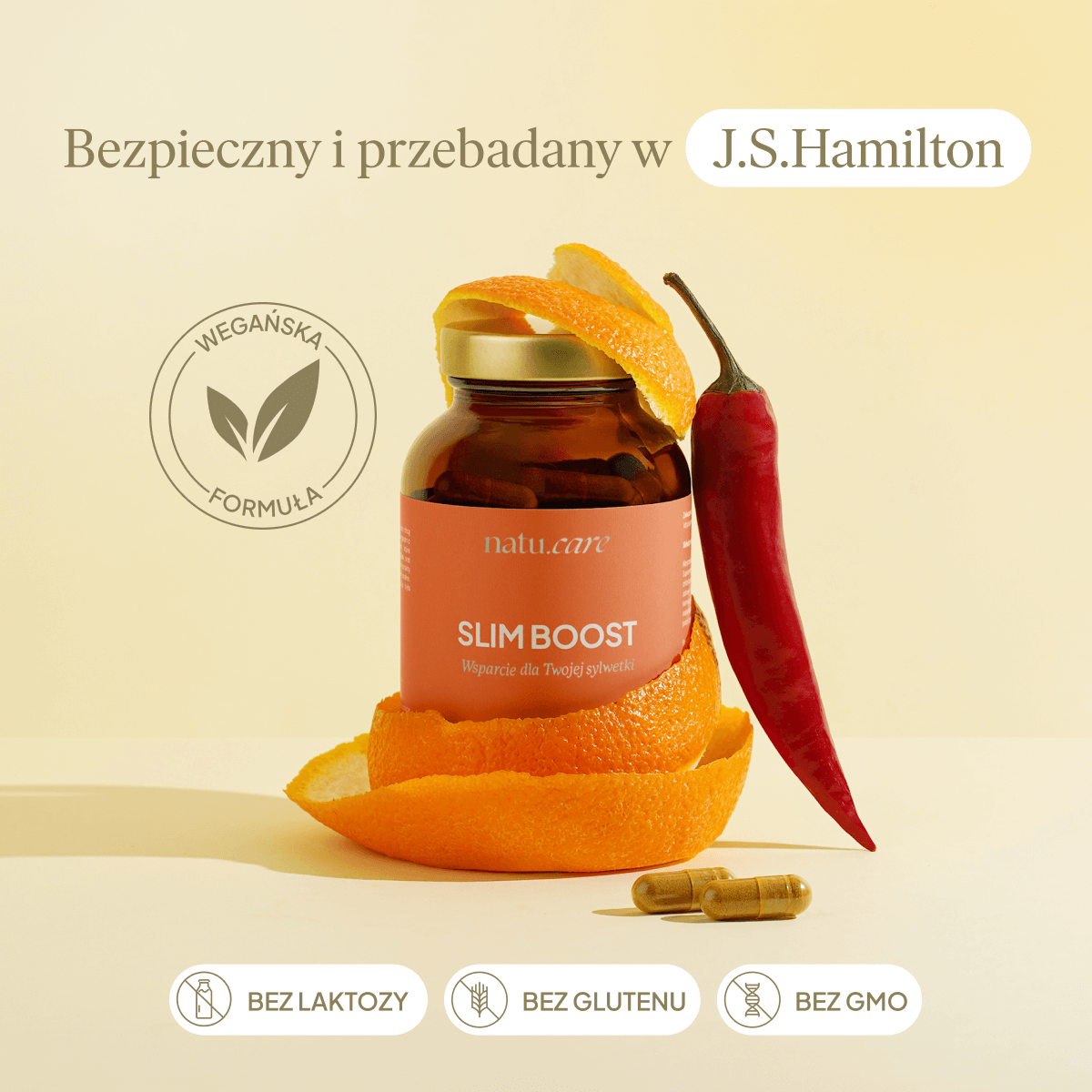 Slim Boost, kapsułki - Kształtowanie sylwetki - 3 miesięczna kuracja