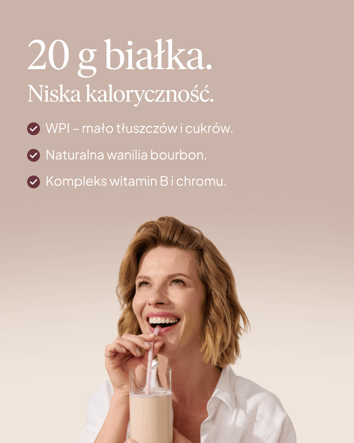 Białko Slim Protein, Wanilia Bourbon - 3 miesięczna kuracja