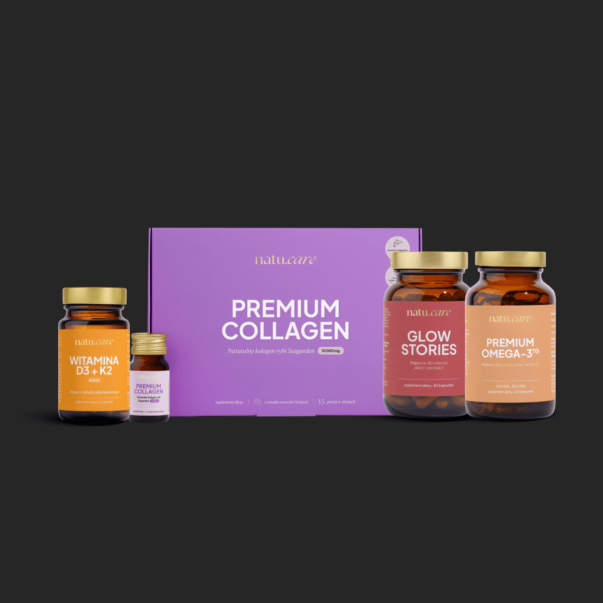 Zestaw Uroda od środka (shot) – szybka dawka piękna