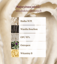 Białko Slim Protein, Wanilia Bourbon - 3 miesięczna kuracja