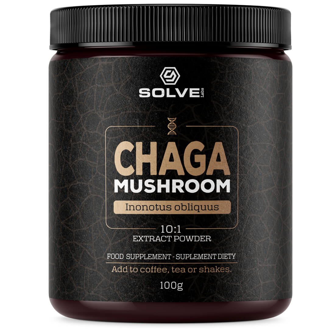 CHAGA, grzyb błyskoporek podkorowy