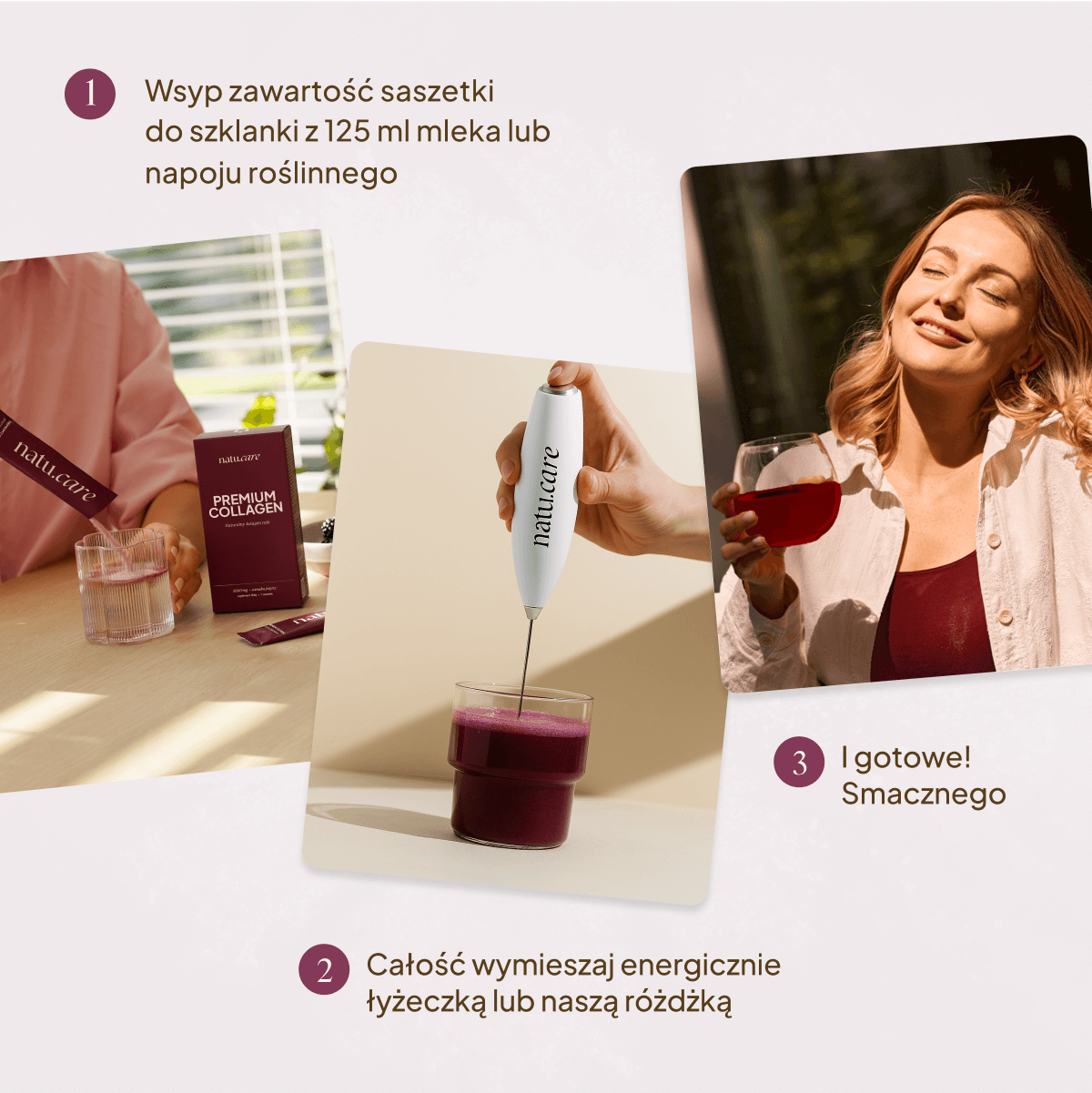 Kolagen Premium 5000 mg, jeżyna: 7 saszetek