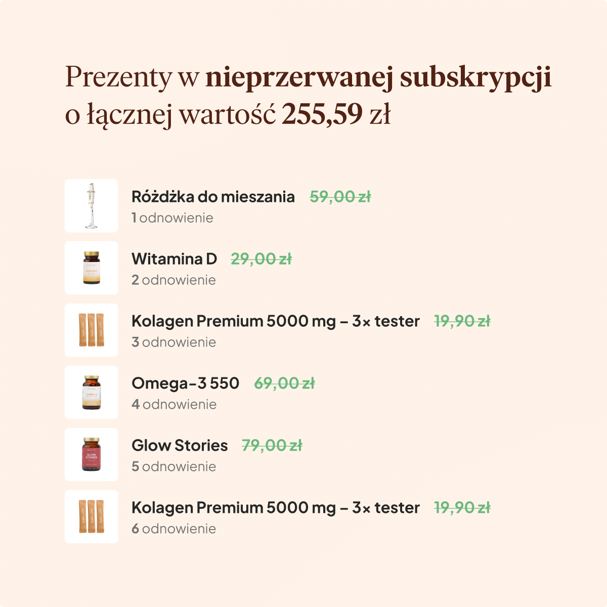 Kolagen Premium 5000 mg, mango-marakuja