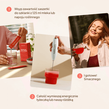 Kolagen Premium 5000 mg, truskawka-rabarbar: 7 saszetek