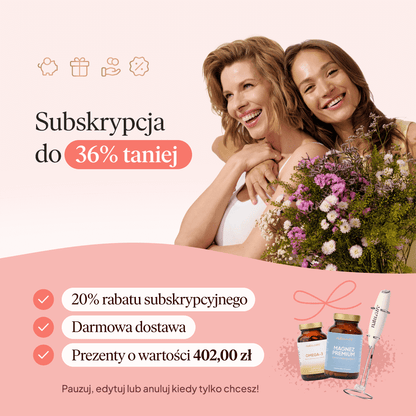 Kolagen Premium 5000 mg, truskawka-rabarbar