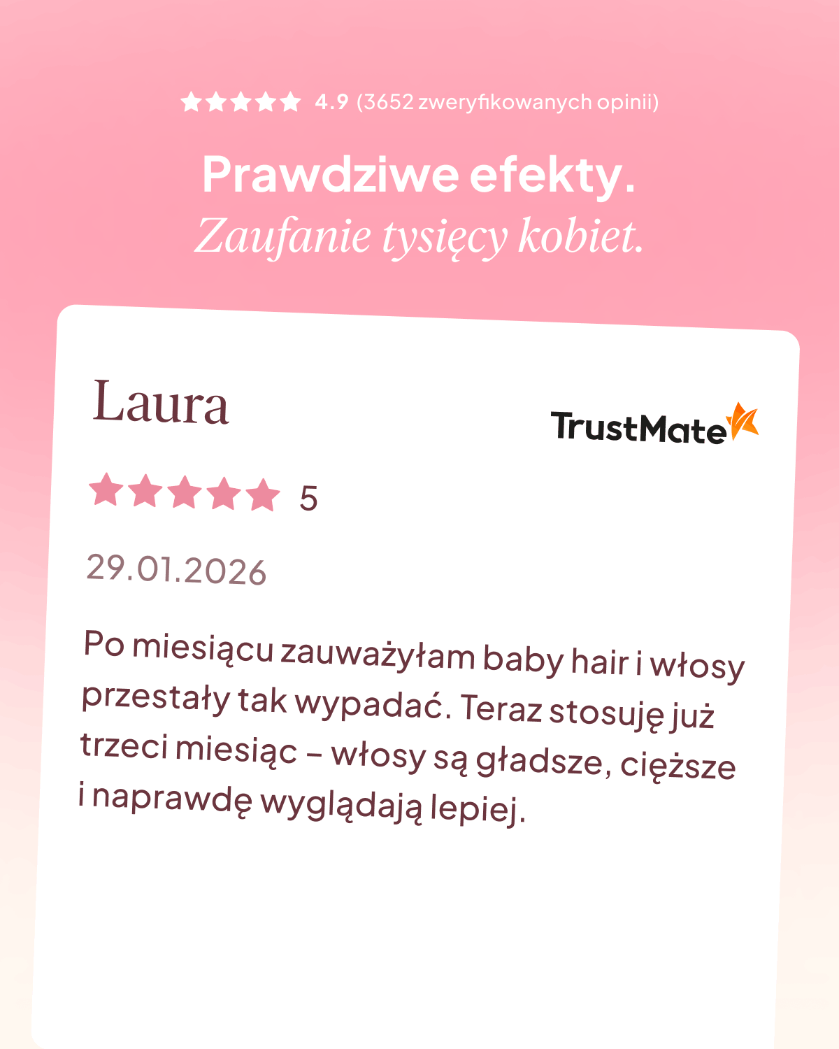 Formuła Włosy - 2 miesięczna kuracja
