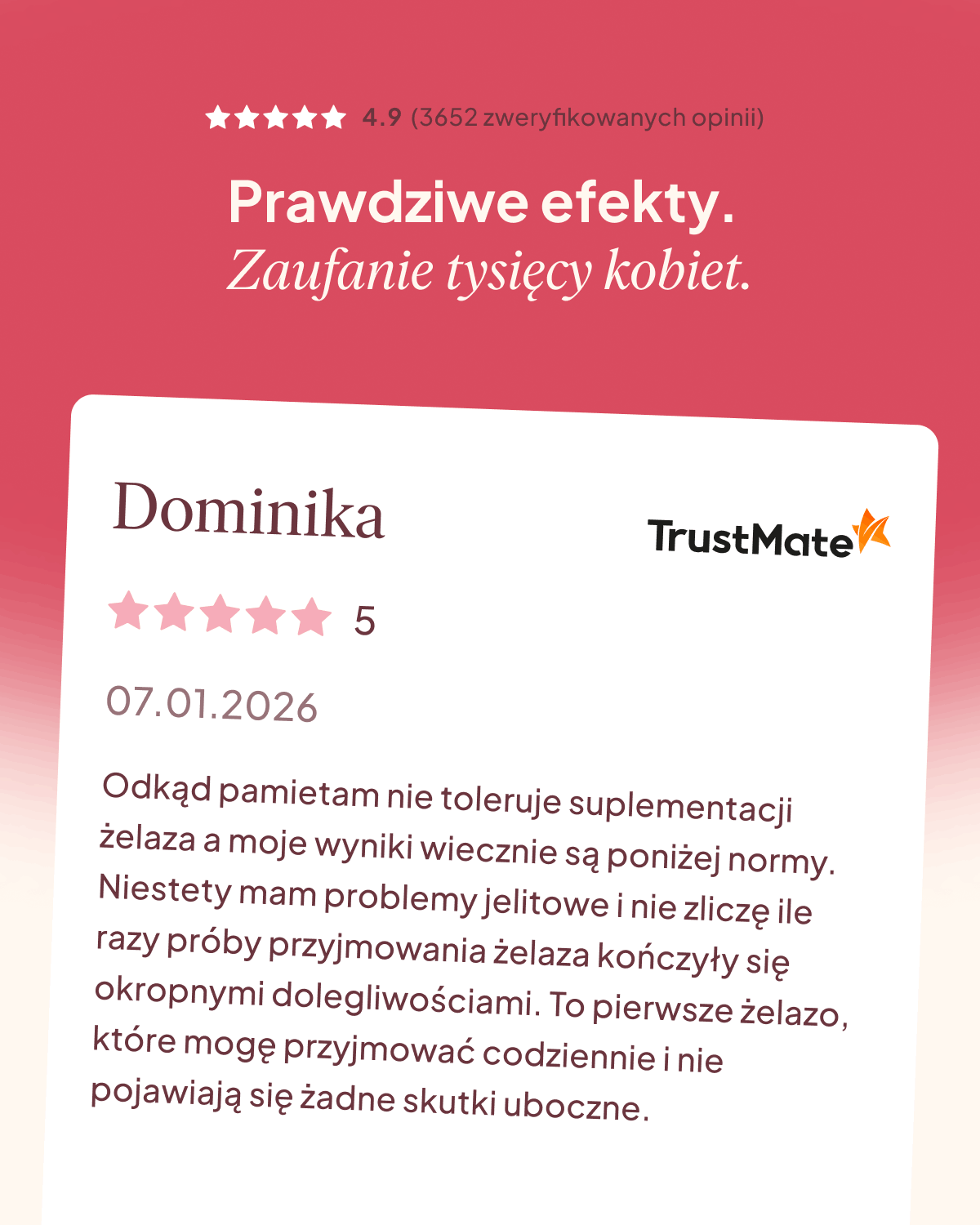 Formuła Żelazo - 4 miesięczna kuracja