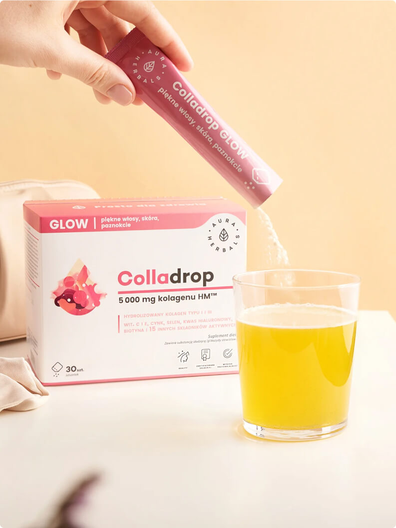 Colladrop Glow, kolagen morski 5000 mg