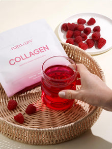 Kolagen 3000 mg, malina-żurawina