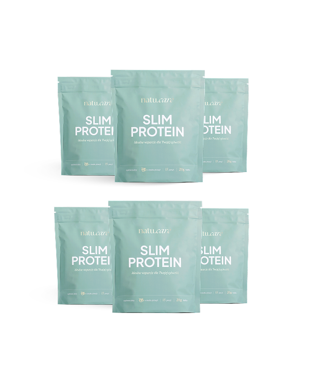 Białko Slim Protein, Pistacja - 3 miesięczna kuracja