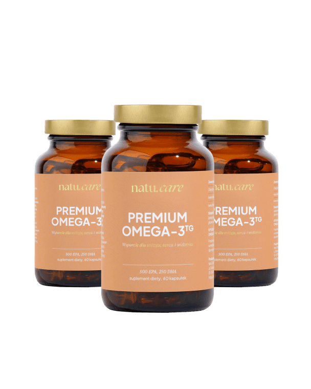Premium Omega 3 TG 750 mg - 6 miesięczna kuracja