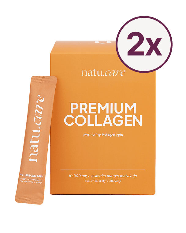 Kolagen Premium 10000 mg, mango-marakuja - 2 miesięczna kuracja