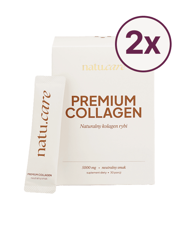 Kolagen Premium 5000 mg, bezsmakowy - 2 miesięczna kuracja