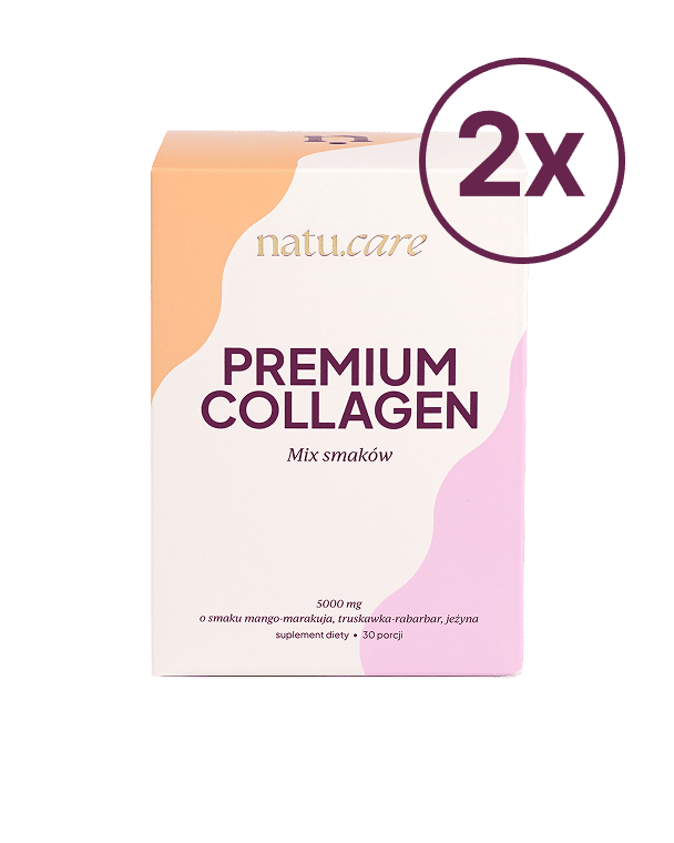 Kolagen Premium 5000 mg, mix - 2 miesięczna kuracja