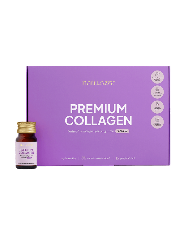 Kolagen Premium Shot 10000 mg, owoce leśne (15 shotów)