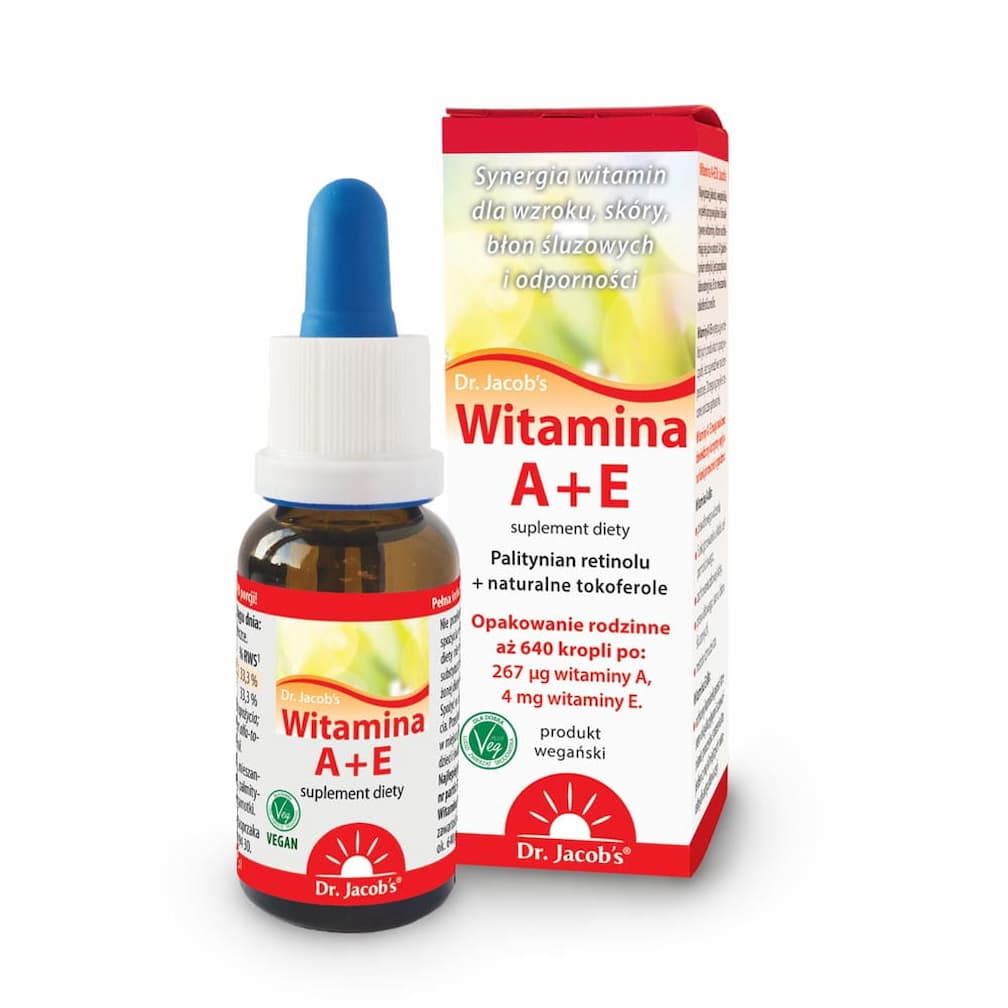 Witamina A+E, krople