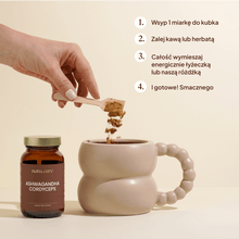 Adaptogeny: Ashwagandha & Cordyceps