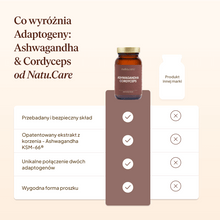 Adaptogeny: Ashwagandha & Cordyceps