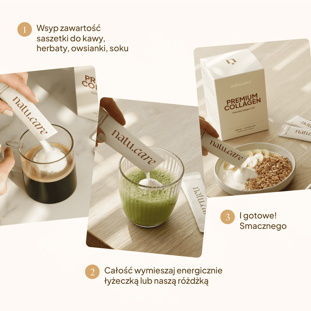 Kolagen Premium 5000 mg, bezsmakowy