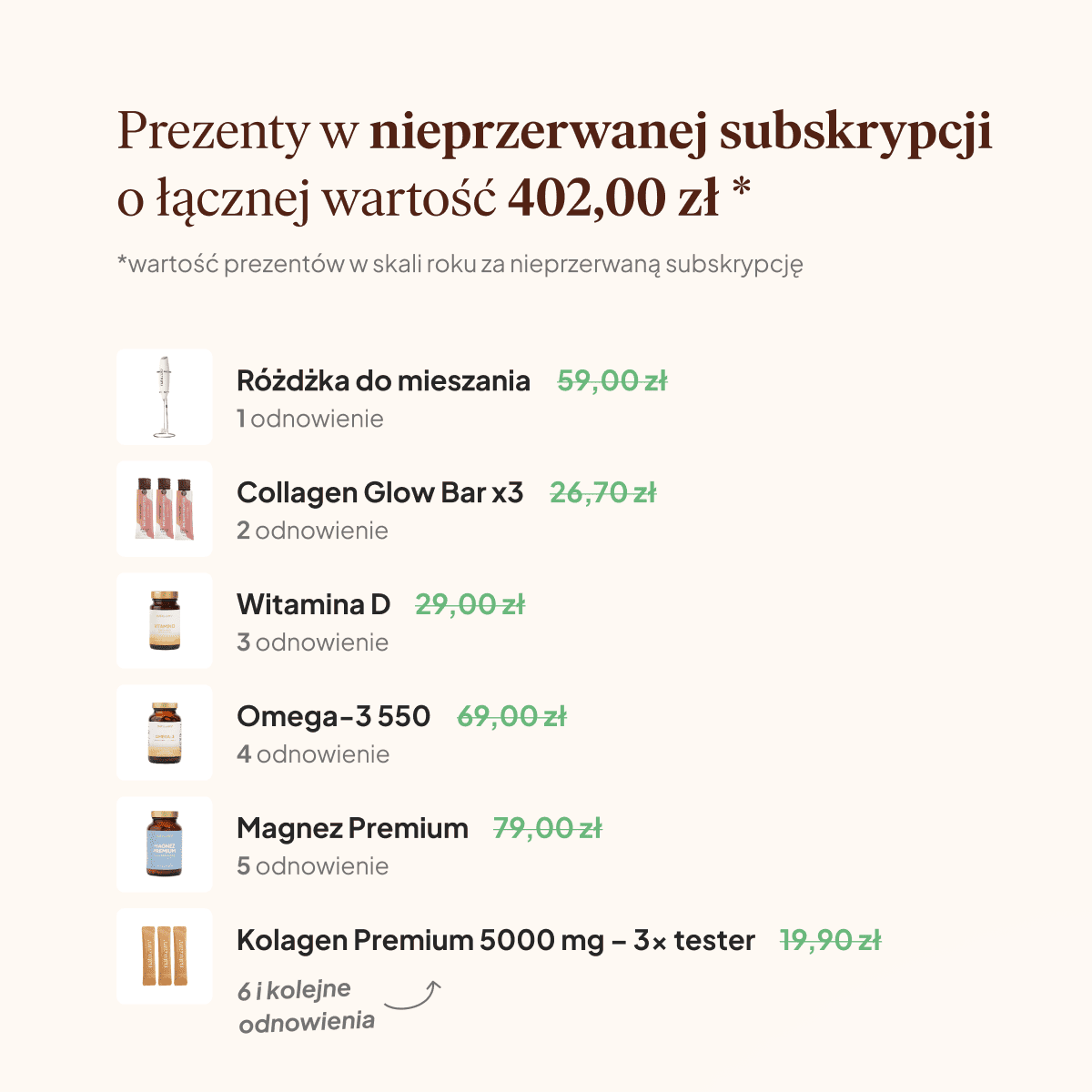 Kolagen Premium 5000 mg, bezsmakowy