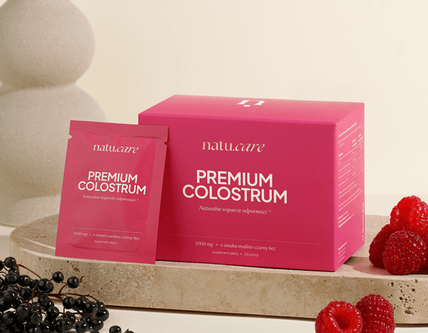 Ceneo: Natu.Care Premium Colostrum, malina-czarny bez