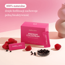 Premium Colostrum, malina-czarny bez - 3 miesięczna kuracja