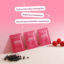 Premium Colostrum, malina-czarny bez