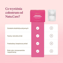 Premium Colostrum, malina-czarny bez