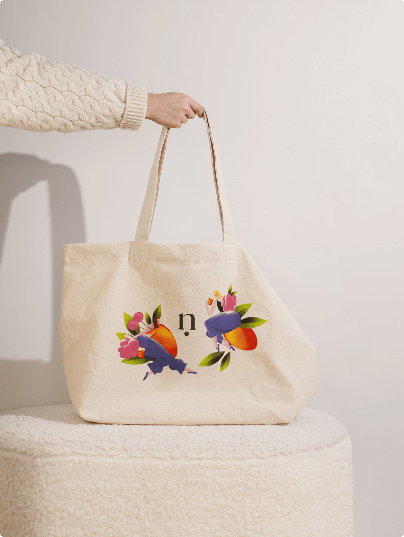 Natu.Care Prezent: Torba z ilustracją artystki: Dobrochna Łowicka