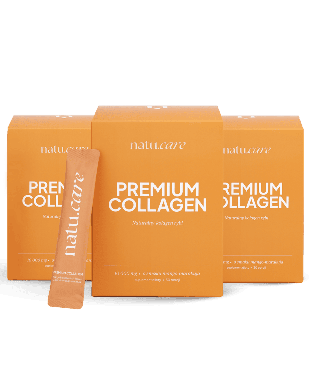 Kolagen Premium 10000 mg, mango-marakuja - 3 miesięczna kuracja