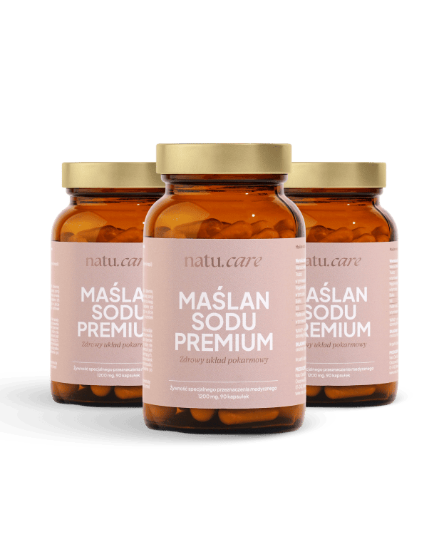 Maślan Sodu Premium - 3 miesięczna kuracja