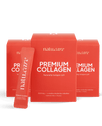 Kolagen Premium 5000 mg, truskawka-rabarbar - 3 miesięczna kuracja