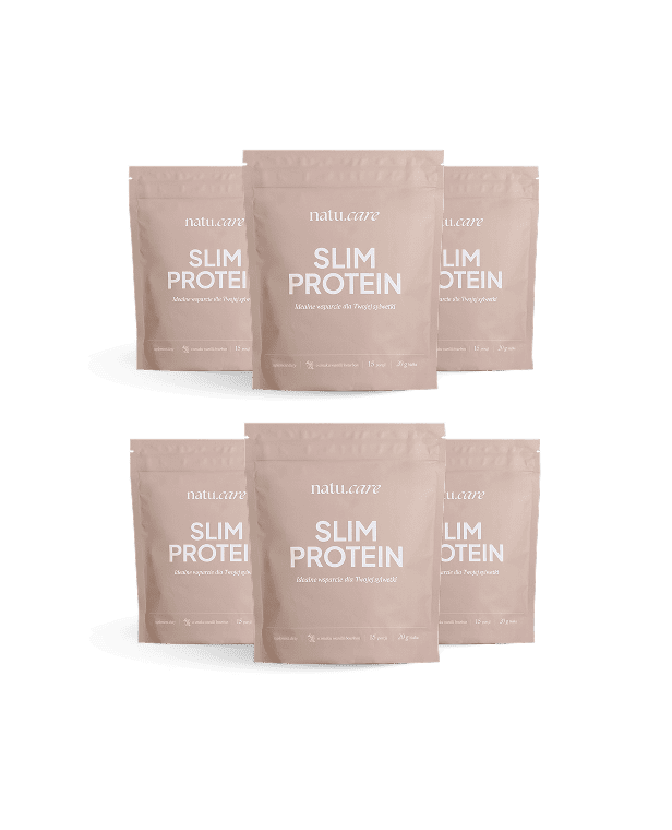 Białko Slim Protein, Wanilia Bourbon - 3 miesięczna kuracja