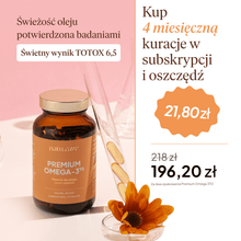 Premium Omega 3 TG 750 mg - 4 miesięczna kuracja