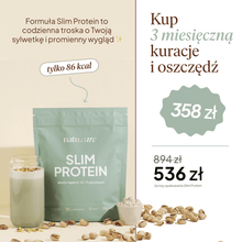 Slim Protein, Pistacja - 3 miesięczna kuracja