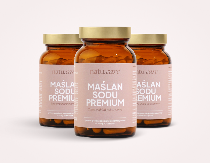 Maślan Sodu Premium - 3 miesięczna kuracja