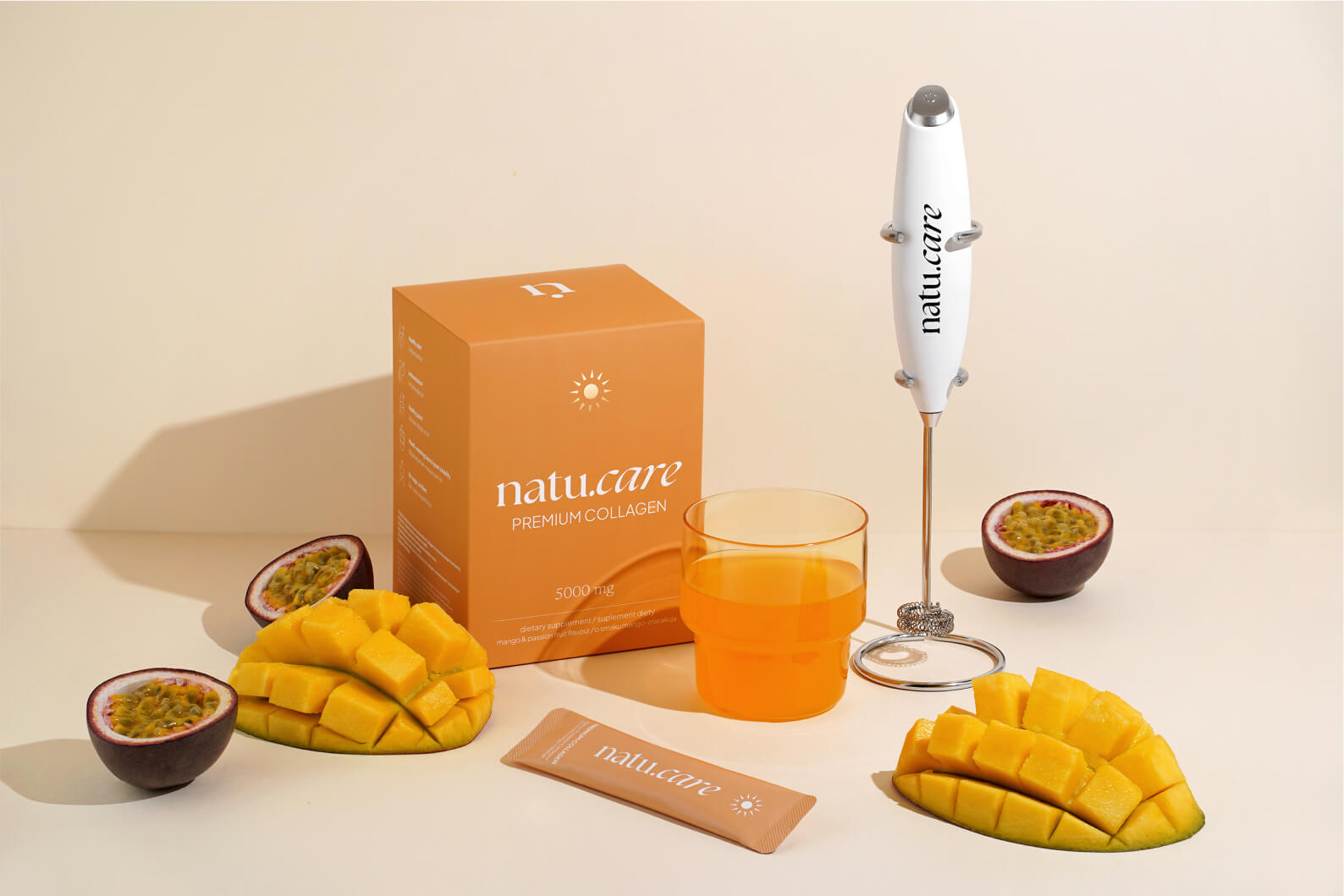 Na dobry początek: Kolagen Premium mango - marakuja + Różdżka