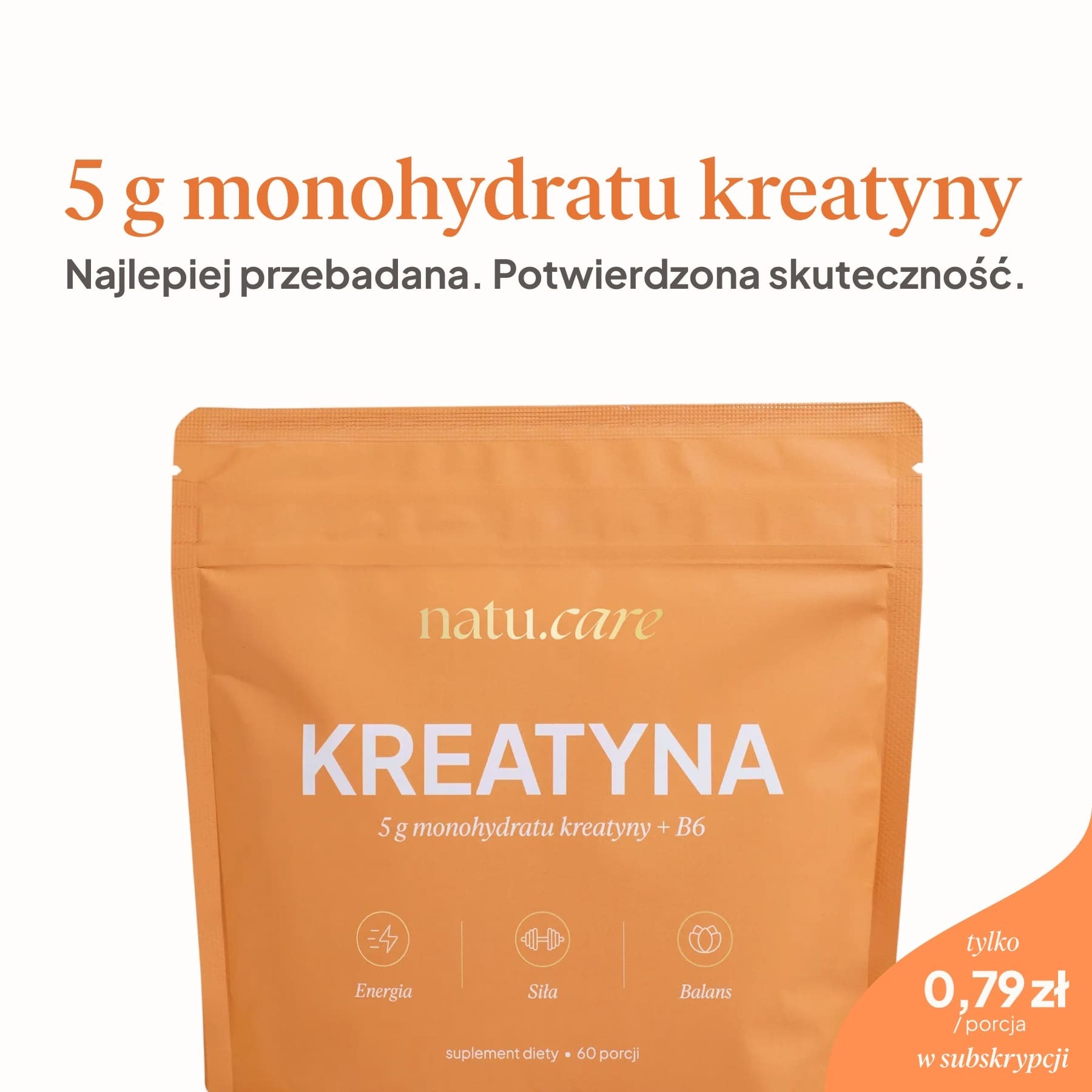 Kreatyna+B6, mango-marakuja