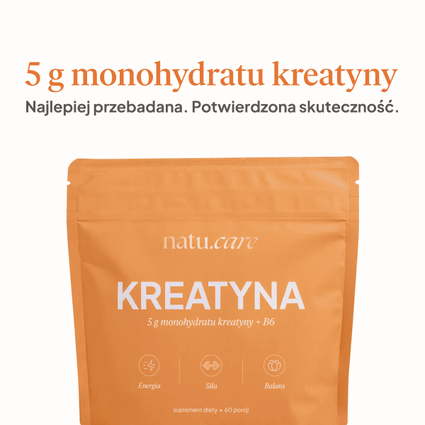 Natu.Care Kreatyna+B6, mango-marakuja