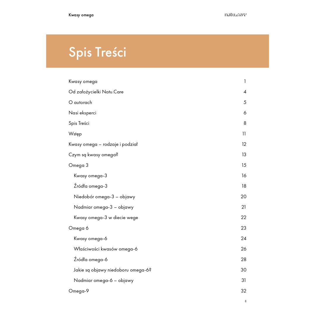 Prezent - ebook "Kwasy omega. Wszystko, co musisz wiedzieć"