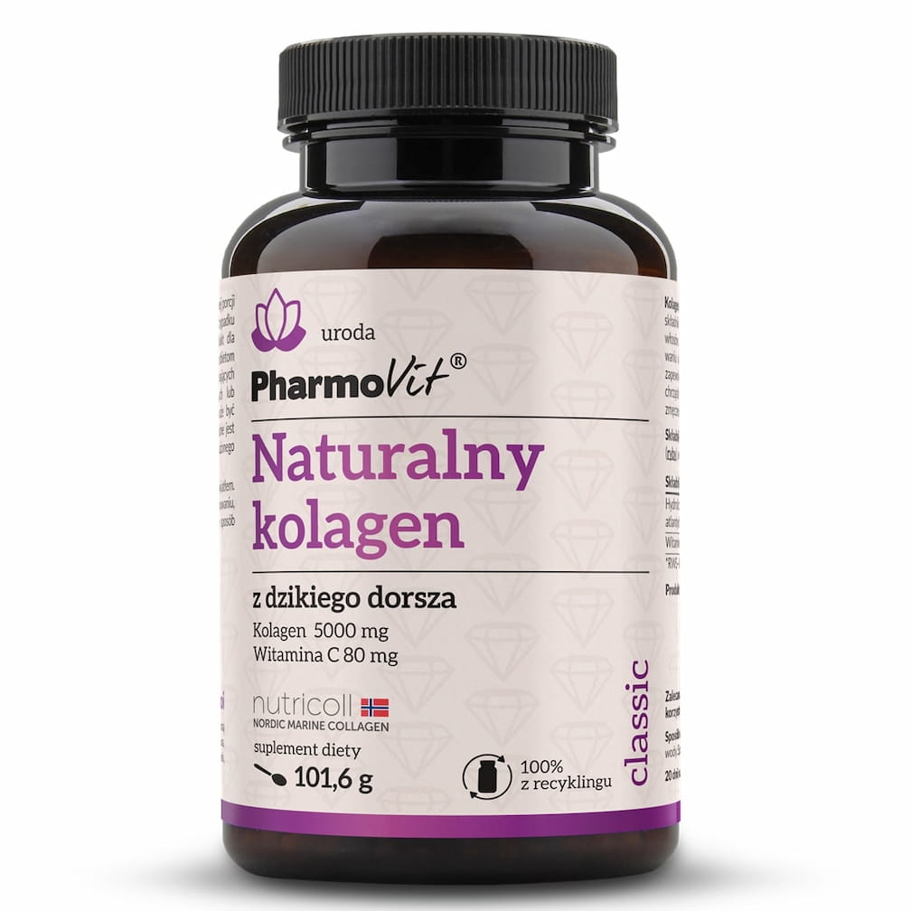 Naturalny kolagen z dzikiego dorsza 5000 mg, proszek
